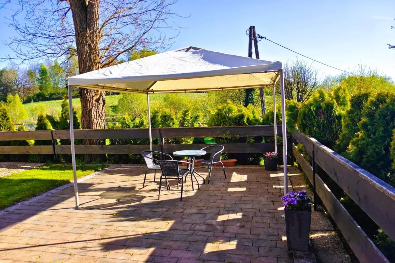 Apartments Rekowo 40 qm - Terrace balcony