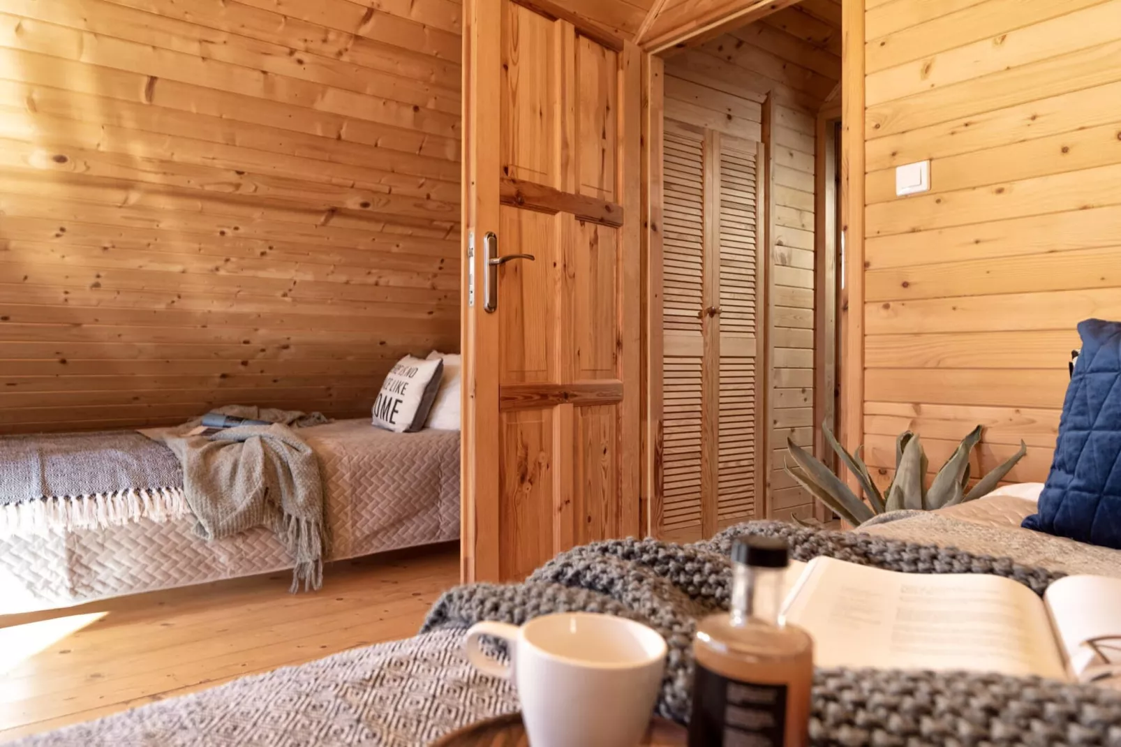 Domki STANDARD Sarbinowo-Schlafzimmer