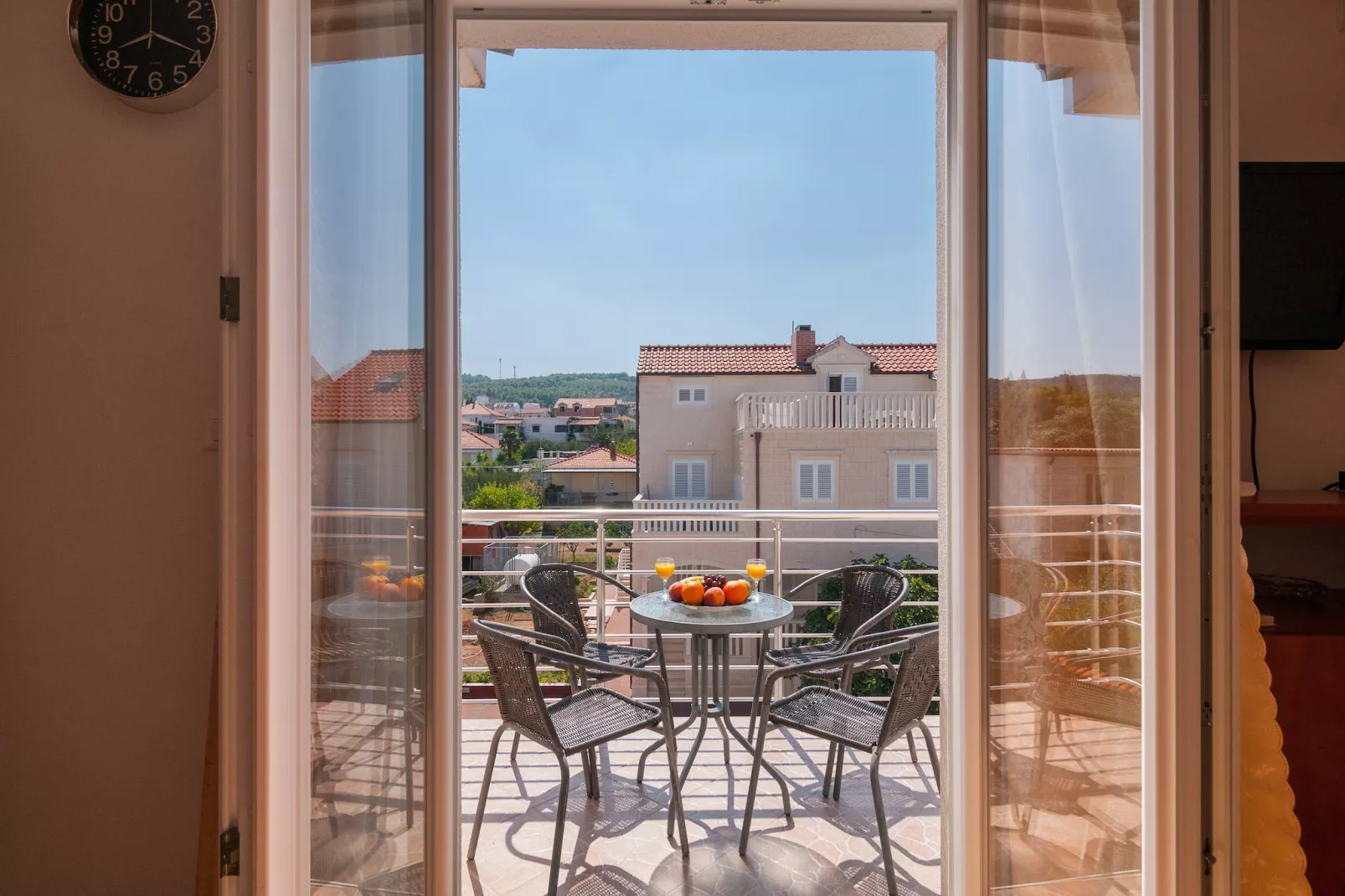 Apartments Island Beat - Two Bedroom Apartment with Balcony (A3) (ST)-Terrasse / balcon