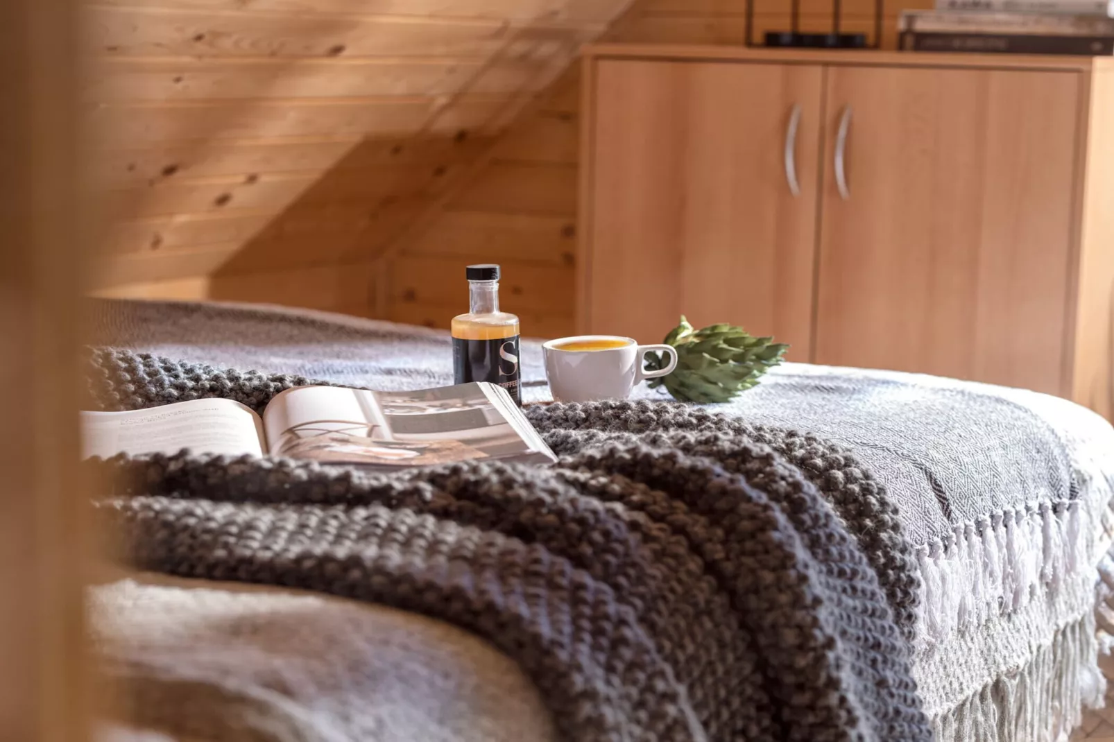 Domki STANDARD Sarbinowo-Schlafzimmer