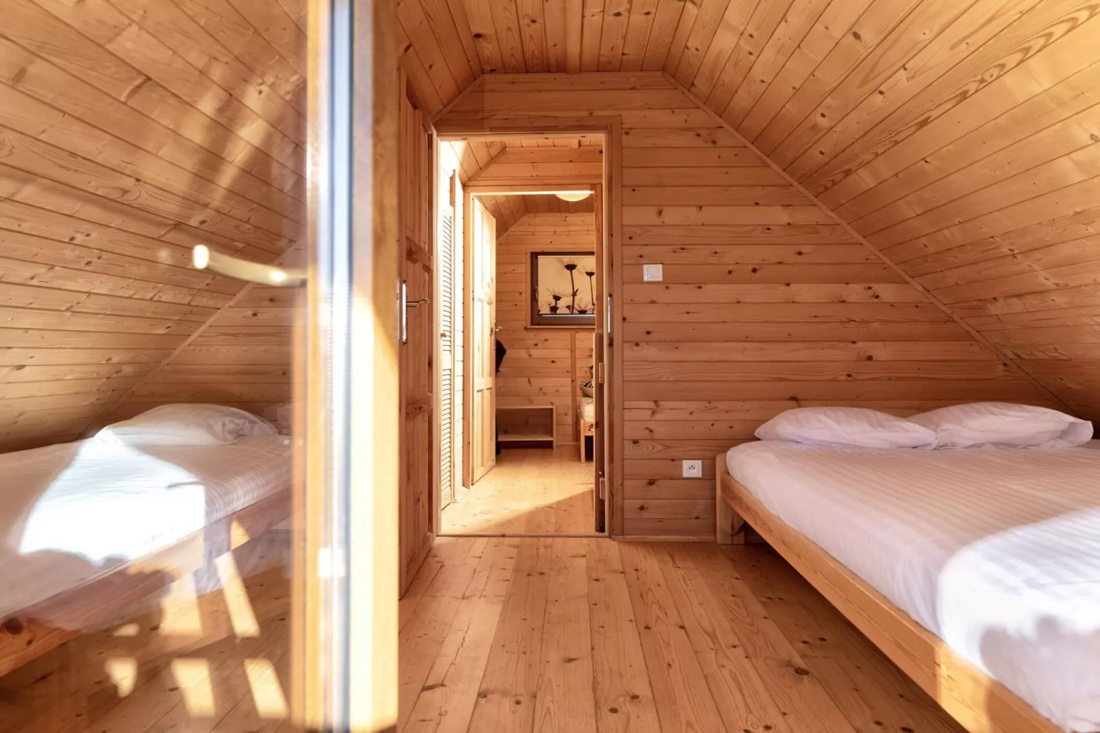 Domki STANDARD Sarbinowo-Schlafzimmer