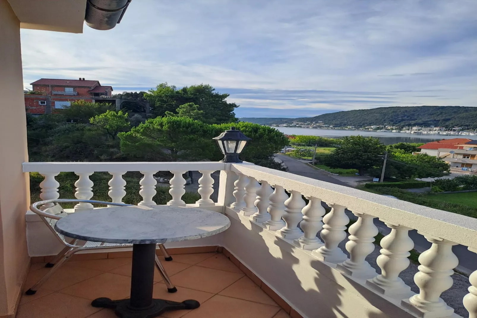 Apartments Gordana - Two Bedroom Apartment with Balcony and Sea View - A4-Terrasse/Balkon