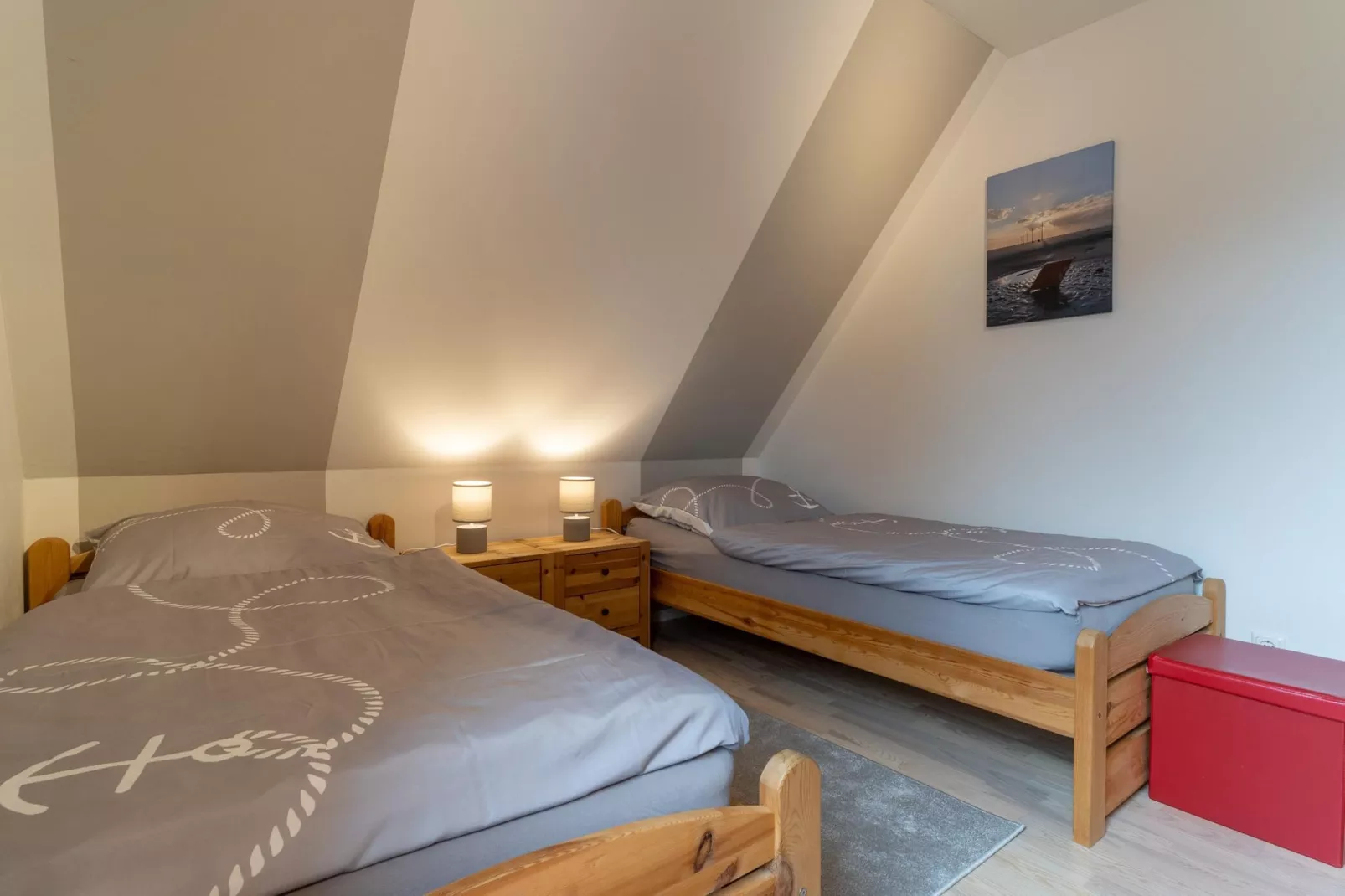 Doppelhaushälfte Op de Geest St Peter-Ording-Schlafzimmer