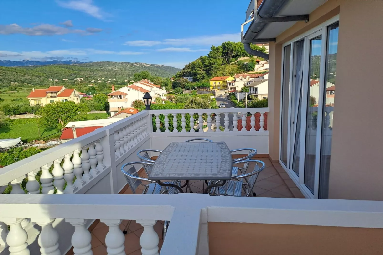 Apartments Gordana - Two Bedroom Apartment with Balcony and Sea View - A4-Terrasse