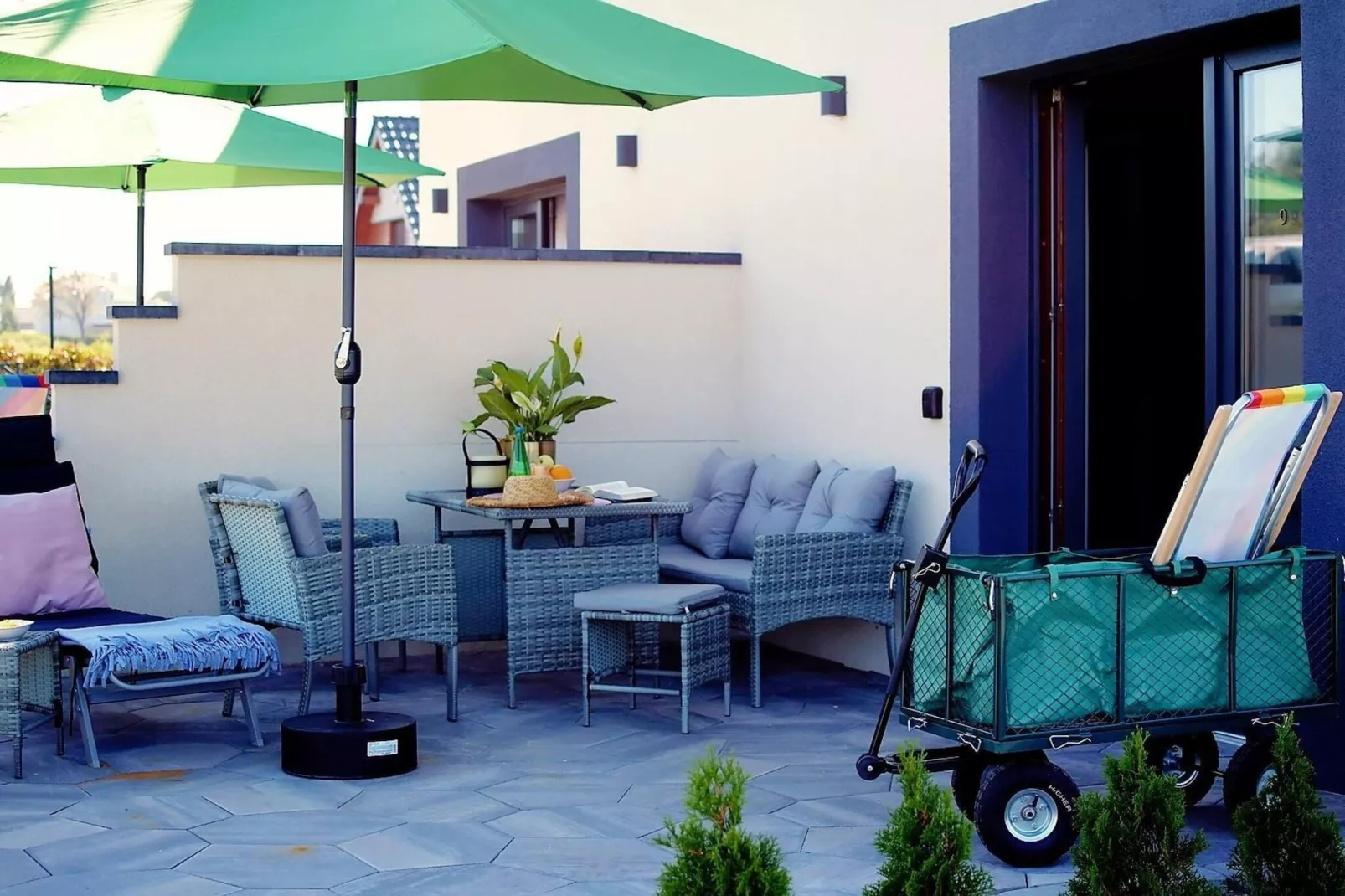 Apartament nr 9 Mielenko-Terrace balcony