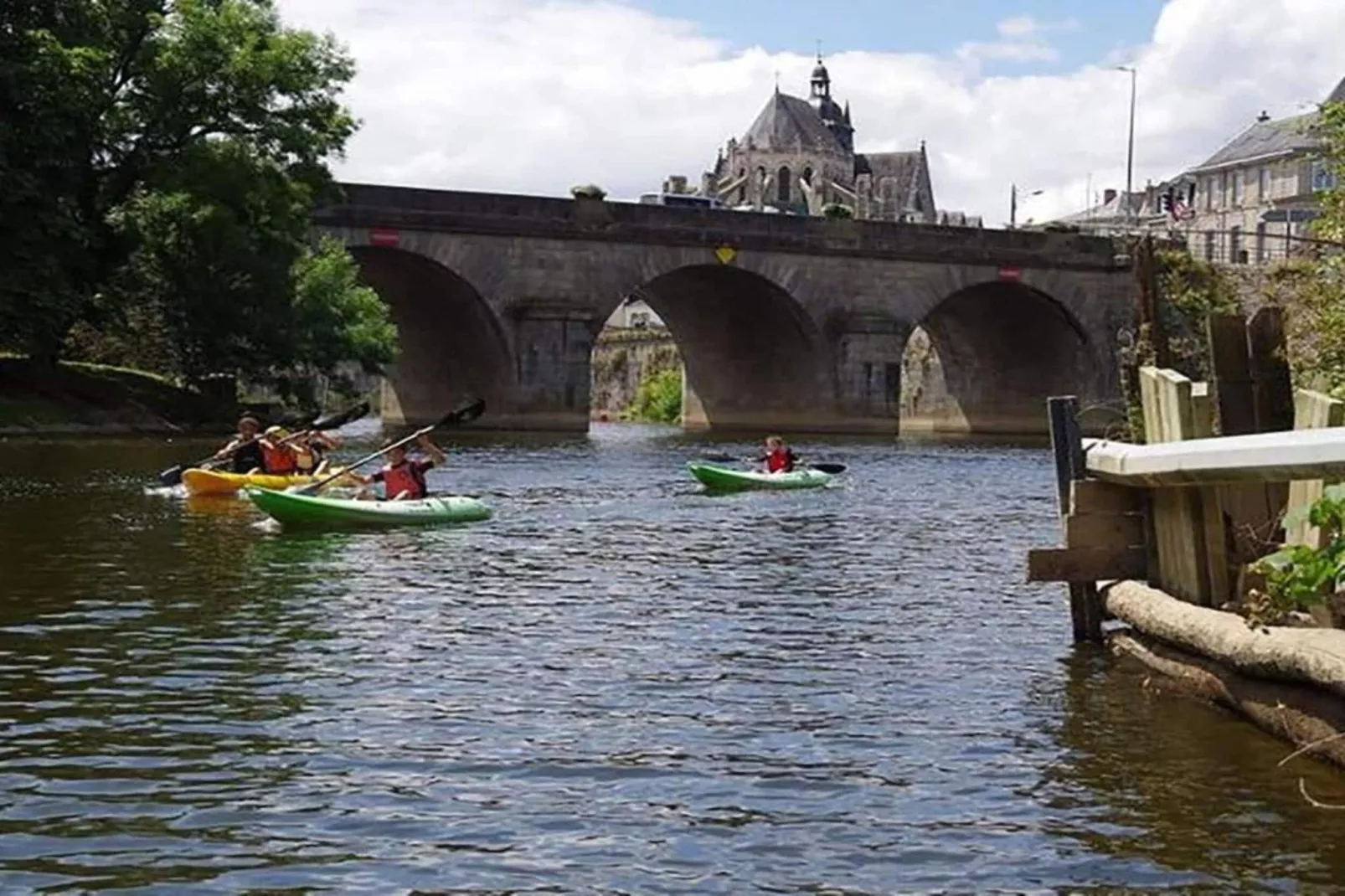 Val du Loire-Gebiete Sommer 5 km
