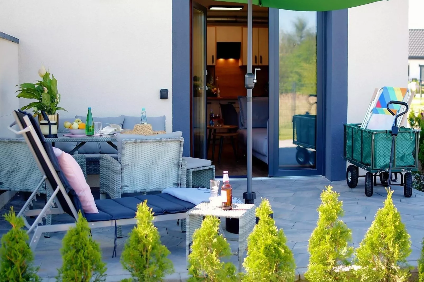 Apartament nr 9 Mielenko-Terrace balcony