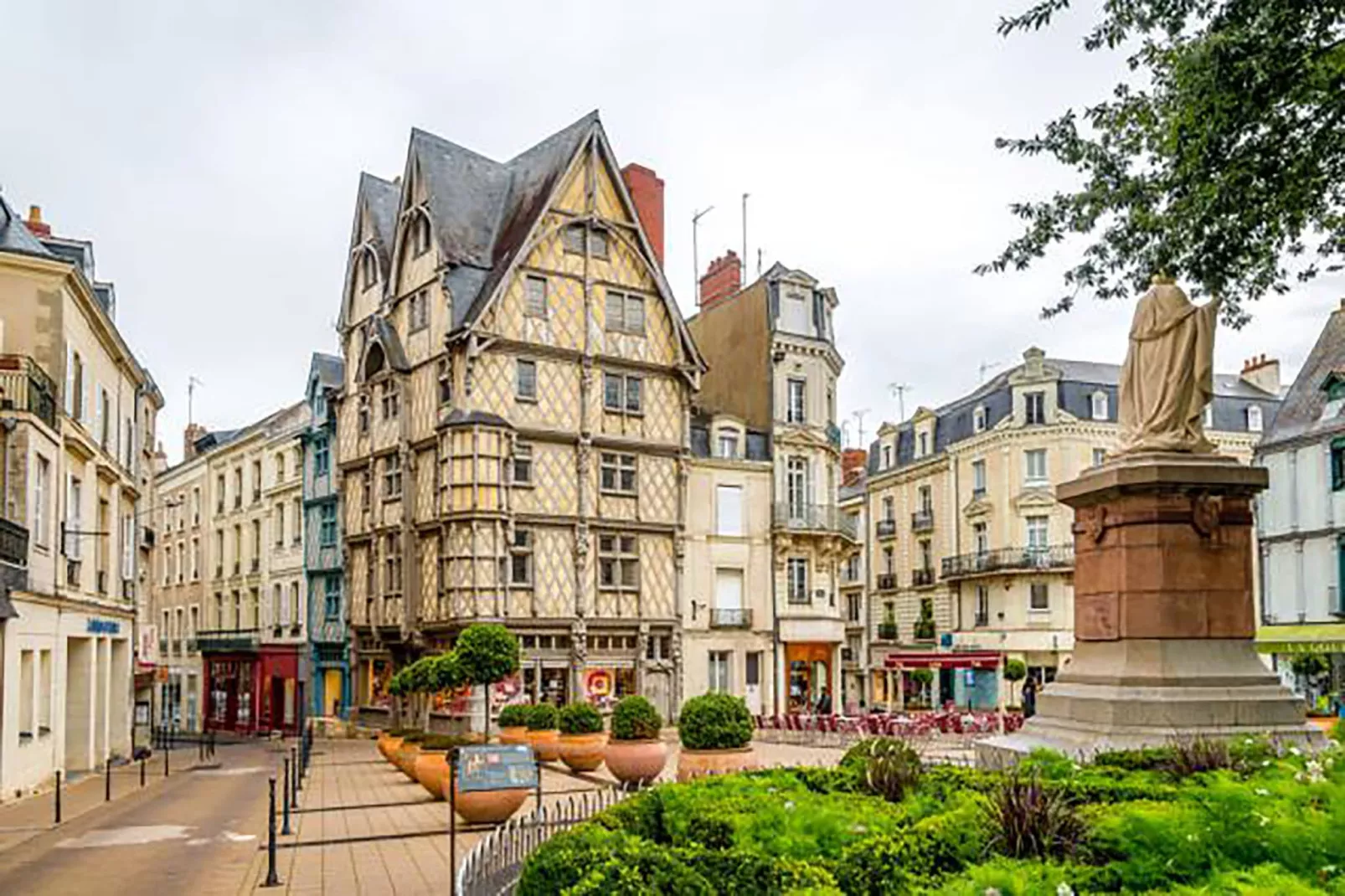 Val du Loire-Gebiete Sommer 5 km