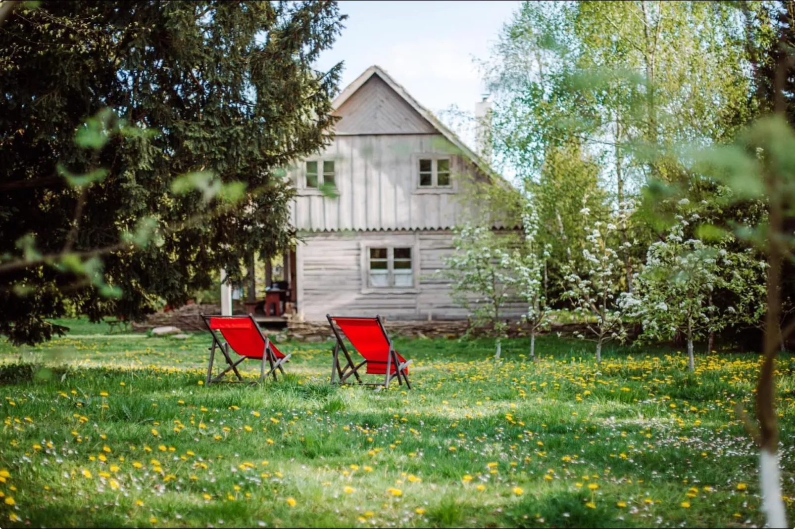 Dom przy drodze Skansen dla 8 osób Bełczna-Garten Sommer