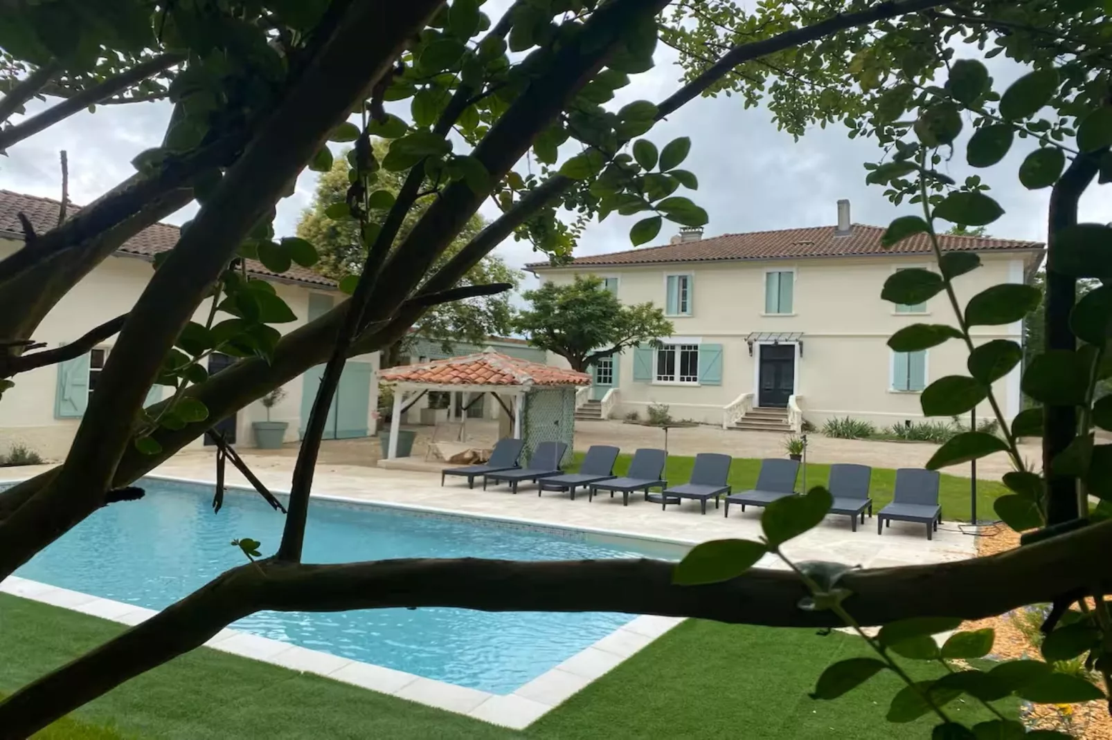 Les jardin de l'Oasis-Extérieur été