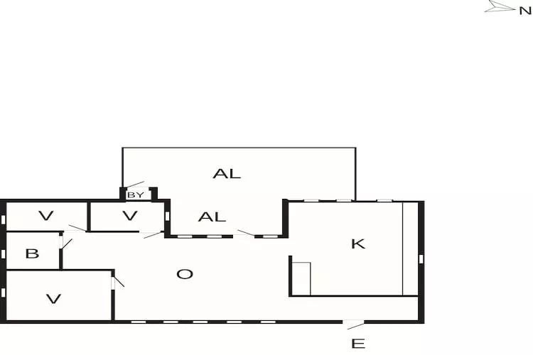 6 person holiday home in HUNNEBOSTRAND-Floor plan