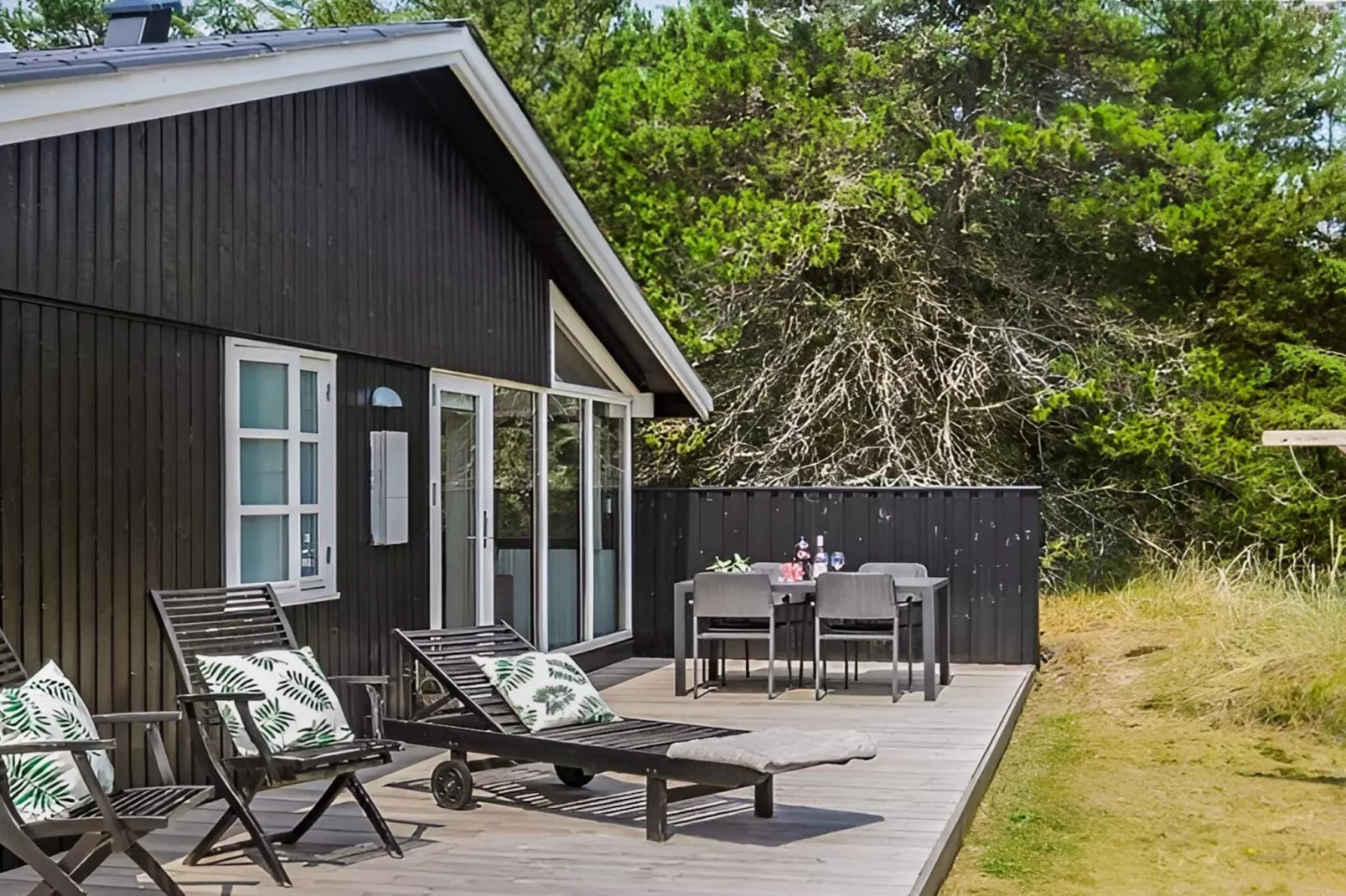 4 Sterne Ferienhaus in Blokhus-Im Freien
