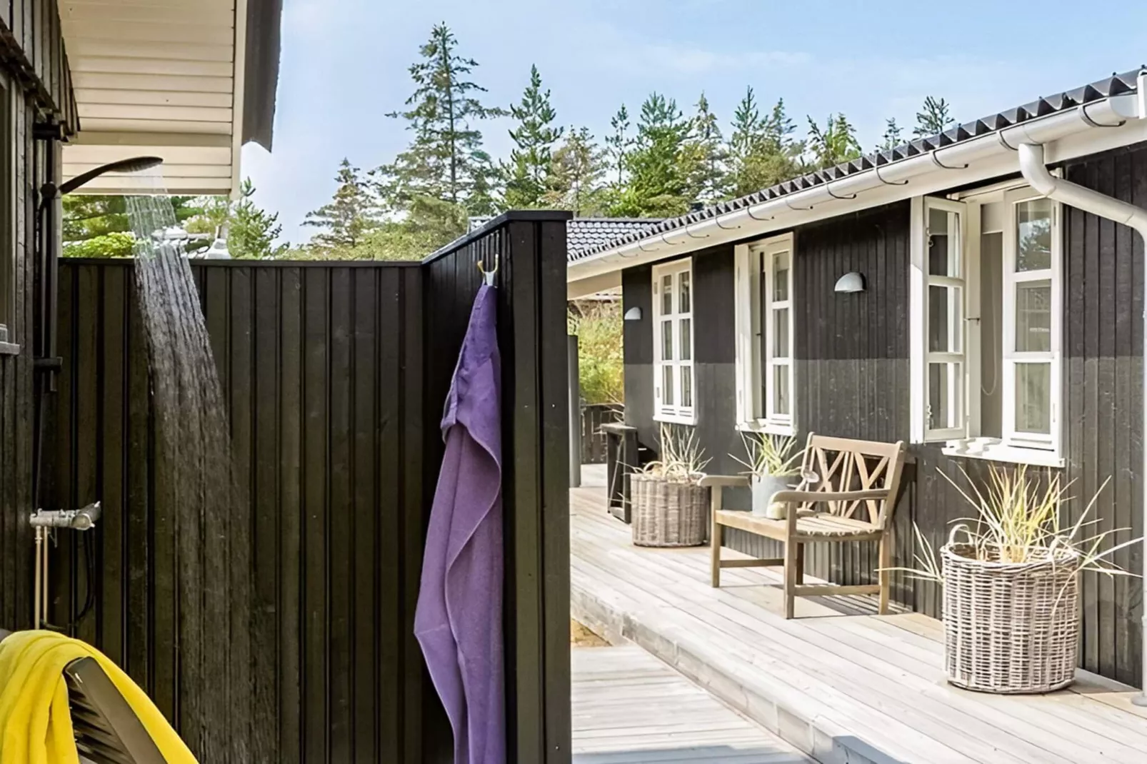 4 Sterne Ferienhaus in Blokhus-Im Freien