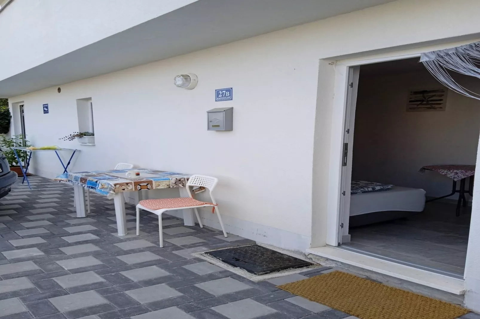 Apartments Zdenka Zatoglav - Studio apartment - Terrasse