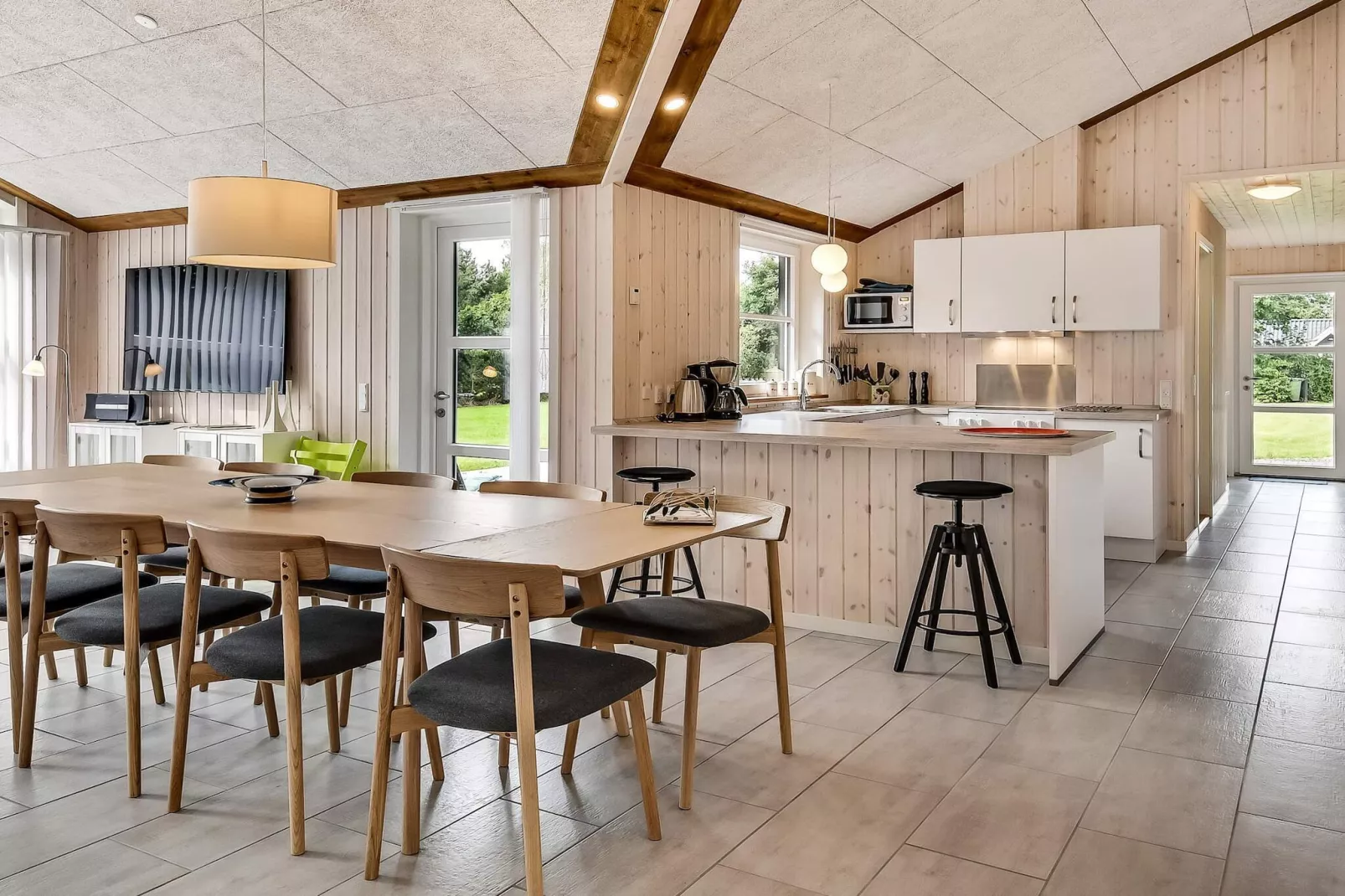 8 Personen Ferienhaus in Oksbøl-Innenbereich