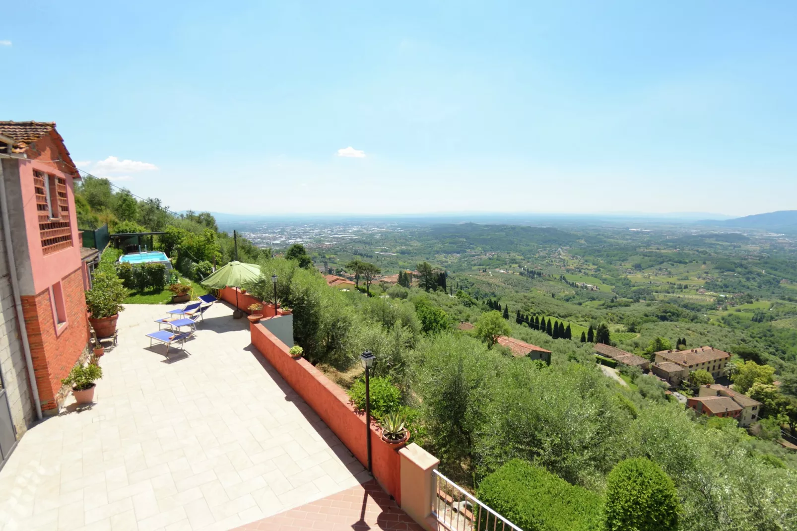 Al Belvedere - Aussicht Sommer