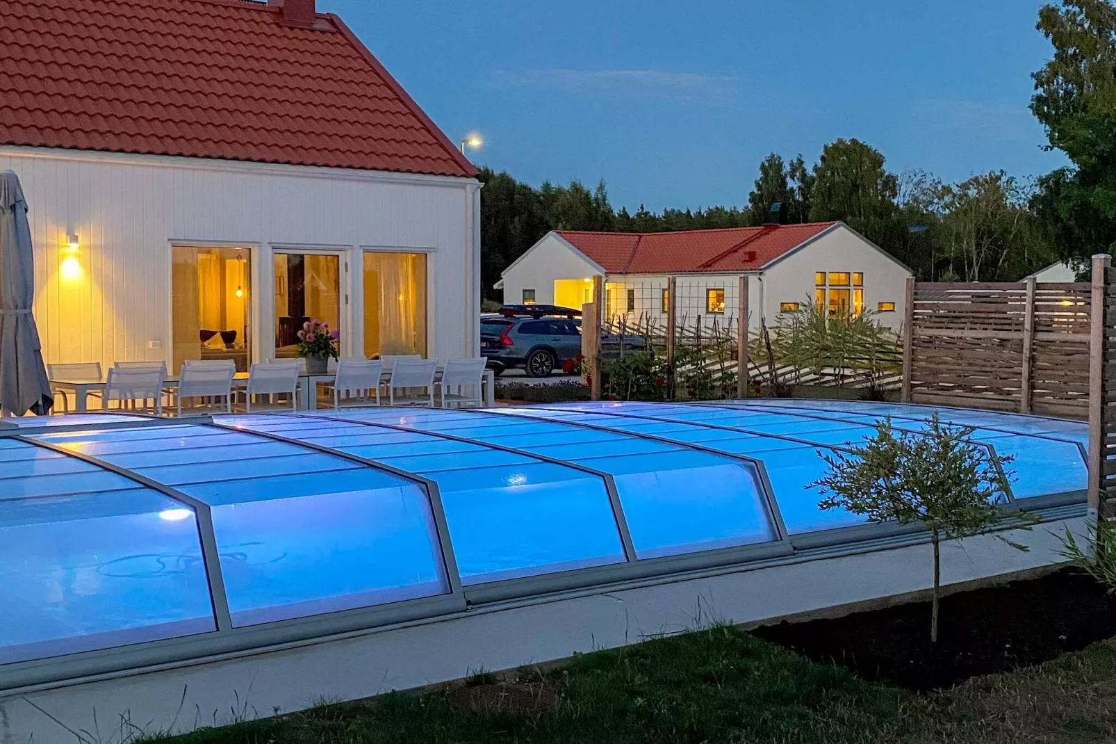 5 etoiles maison de vacances a Gotlands Tofta-Piscine