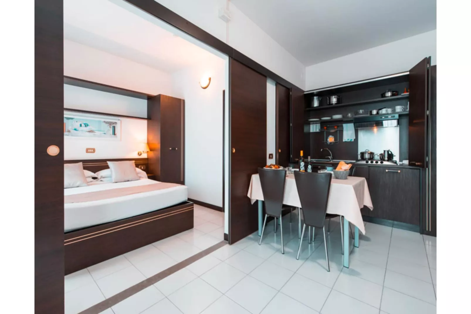 Residence Loano - TWO-ROOM APARTMENT 4 PAX BALCONY B4B - Cuisine