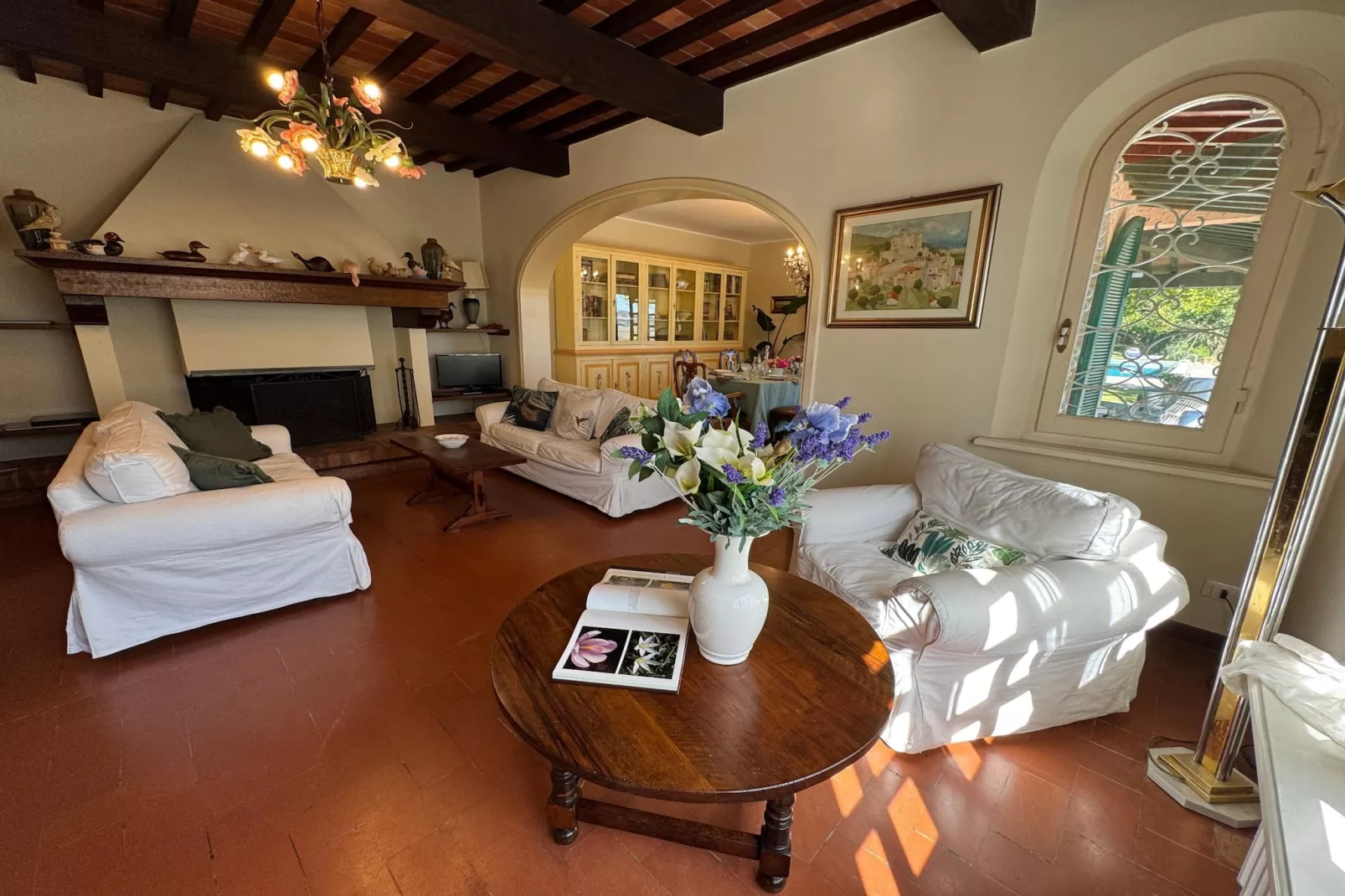 Casa Mia Fucecchio - Wohnzimmer