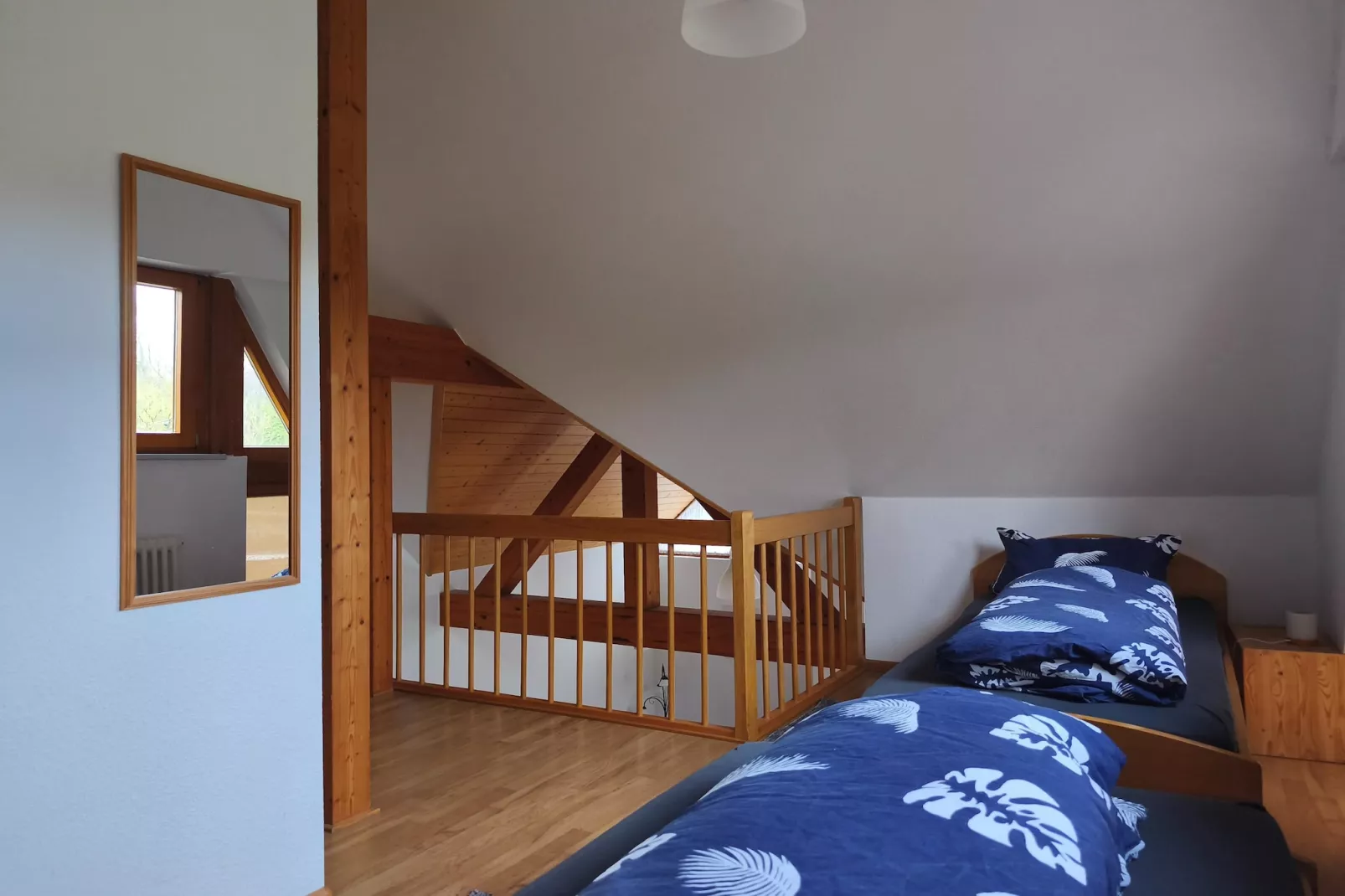 Im Rheintal-Schlafzimmer