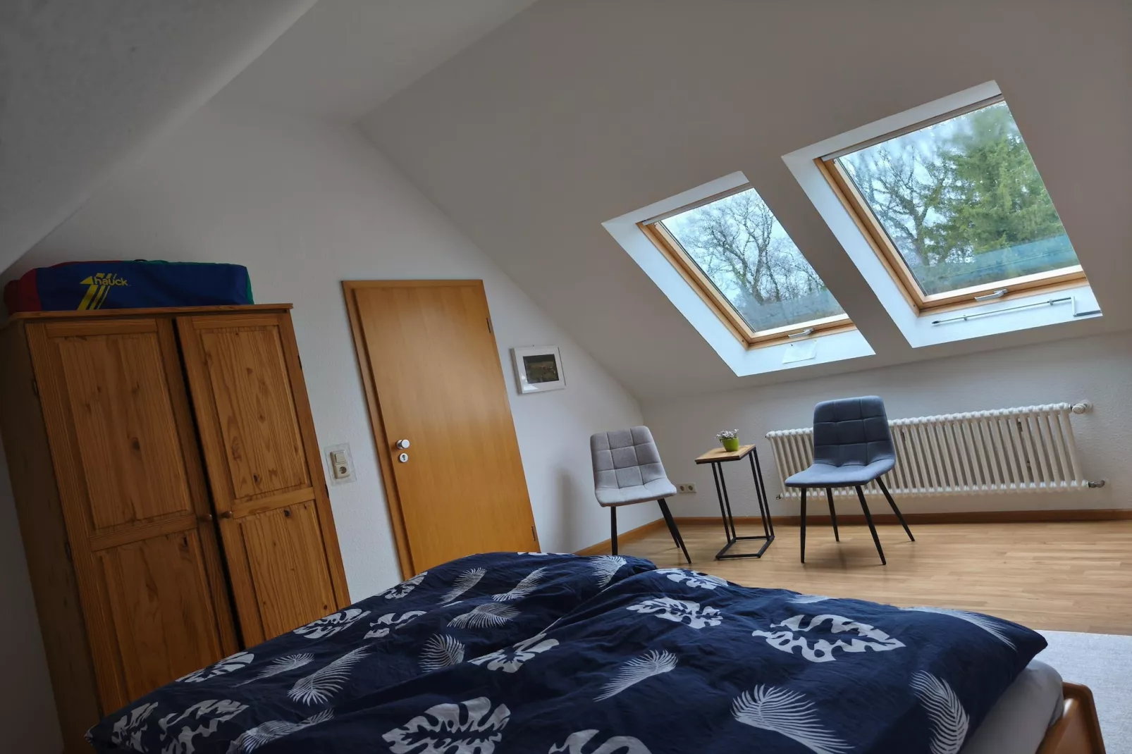 Im Rheintal-Schlafzimmer