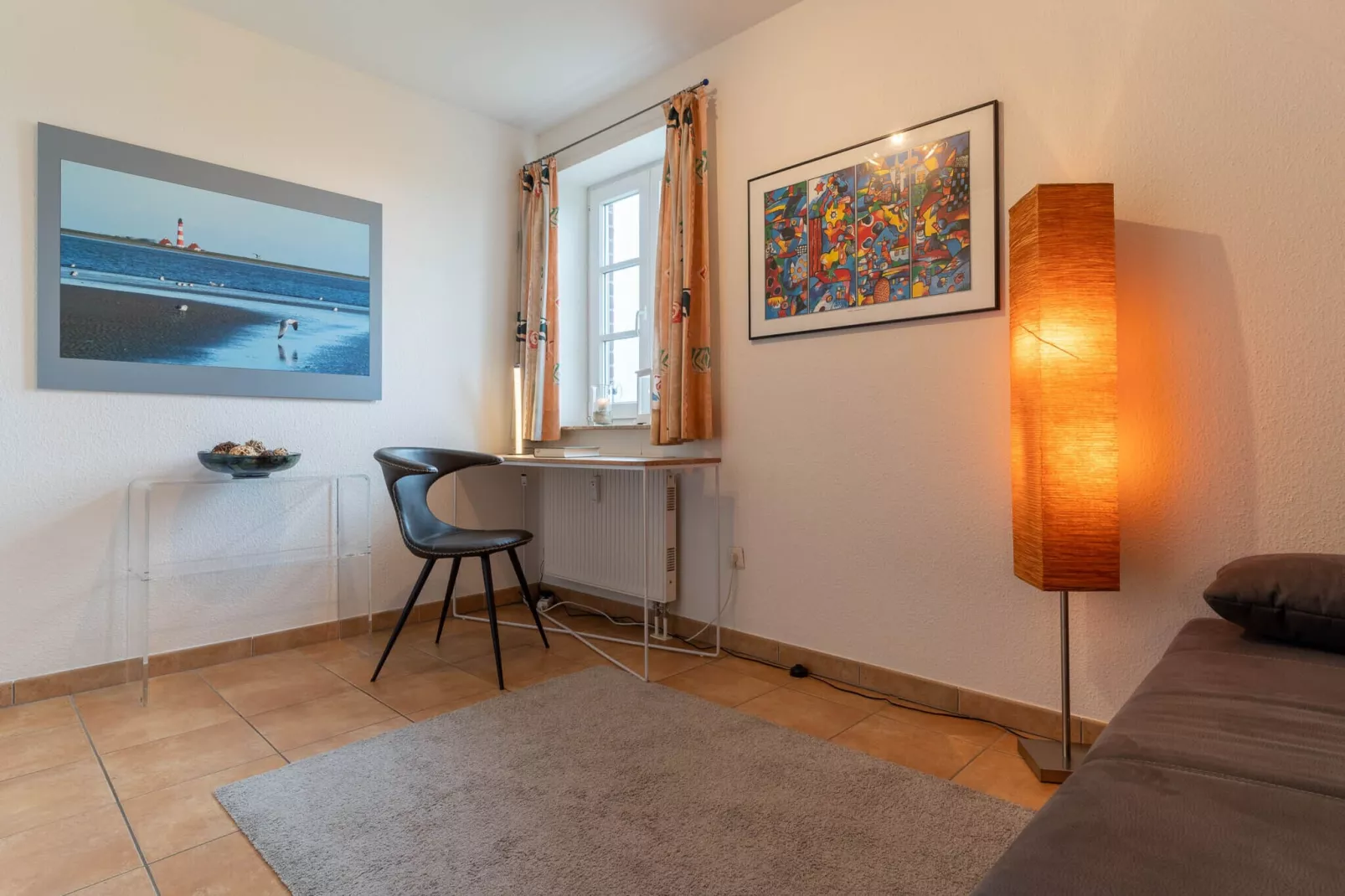 Ferienwohnung Langeneß-Wohnzimmer