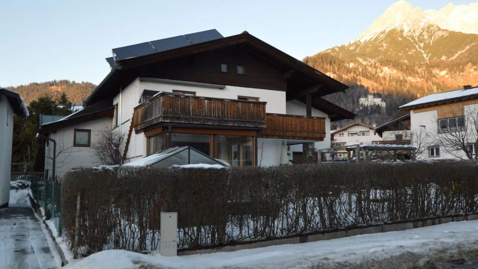 Strickner-Außenbereich Winter