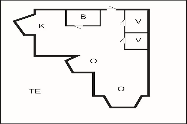 Maison de vacances pour 6 a HJO-By Traum-Plan