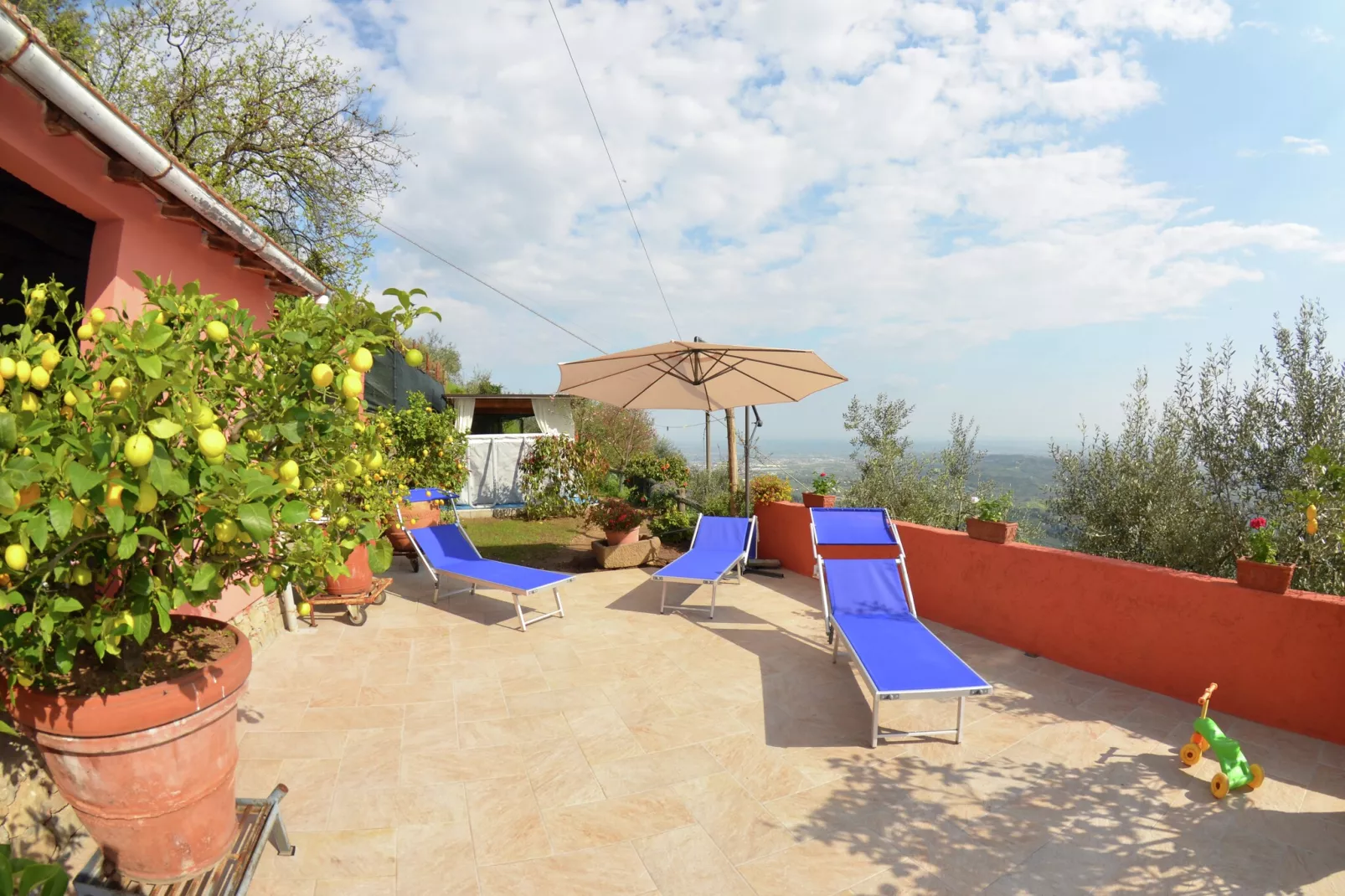 Al Belvedere - Terrasse/Balkon