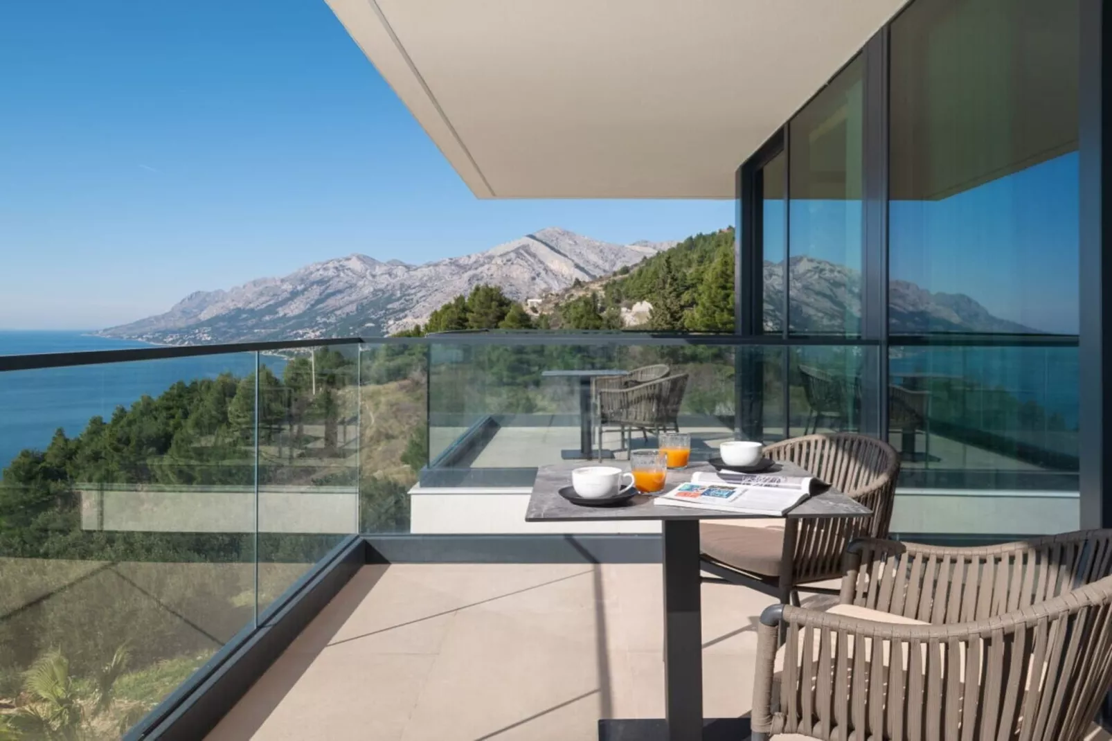 Luxury Villa Hedonia - Terrace balcony