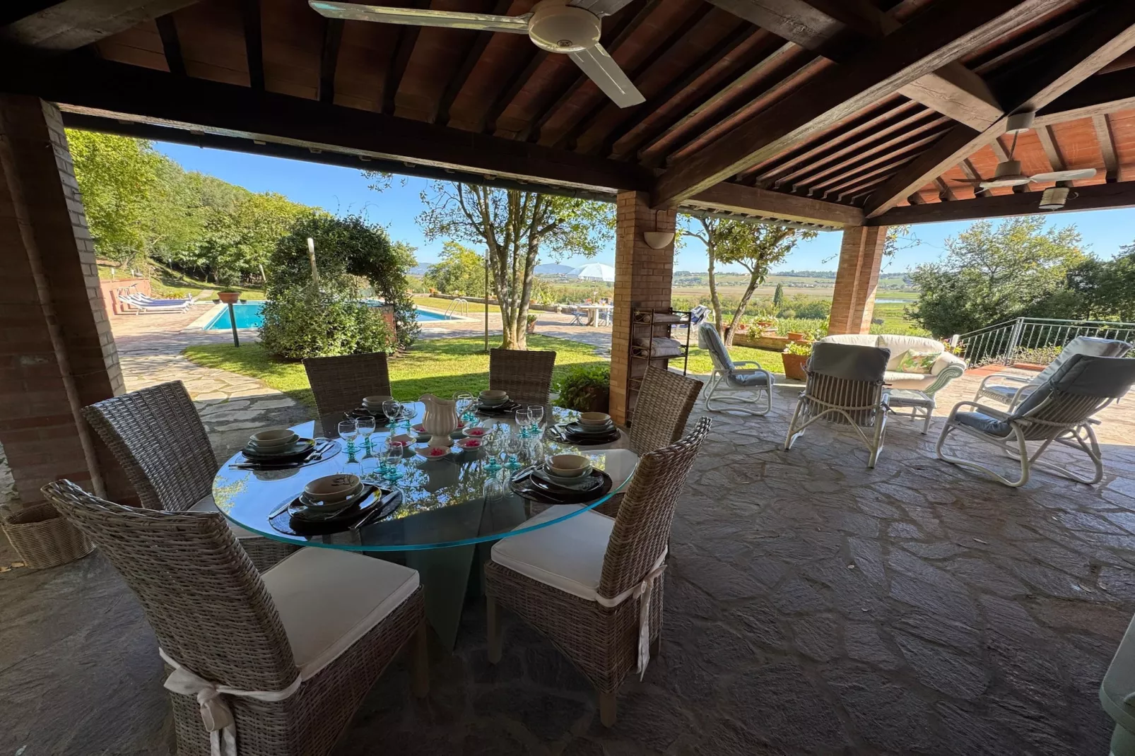 Casa Mia Fucecchio - Terrasse/Balkon