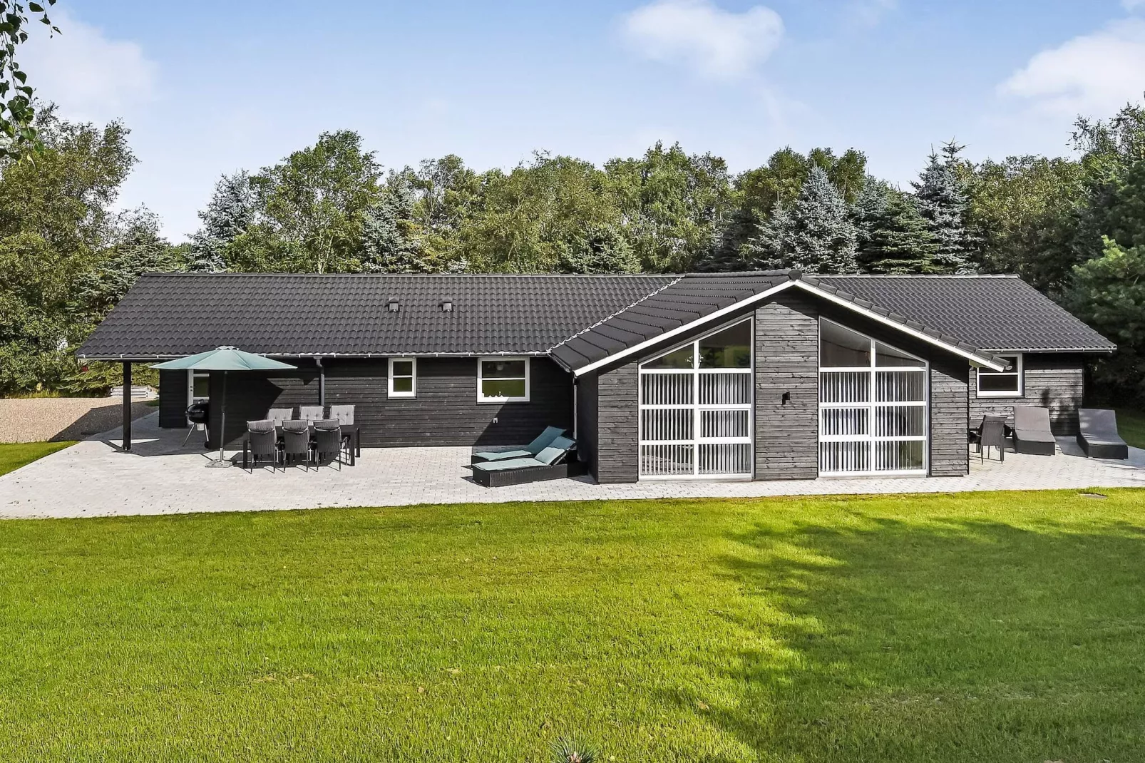 8 Personen Ferienhaus in Oksbøl-Aussicht