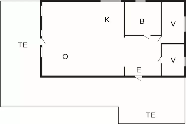 4 Personen Ferienhaus in BENGTSFORS - Grundriss