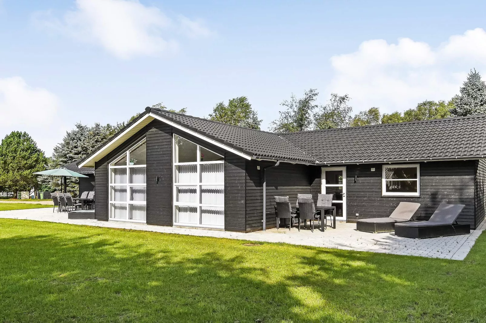 8 Personen Ferienhaus in Oksbøl-Aussicht