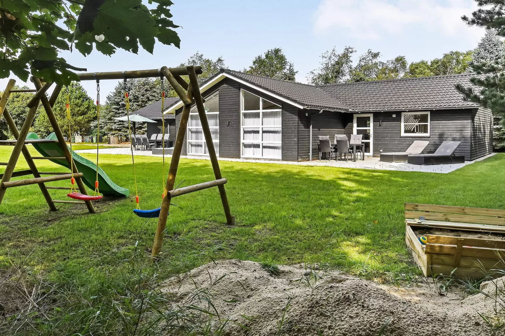 8 Personen Ferienhaus in Oksbøl-Aussicht