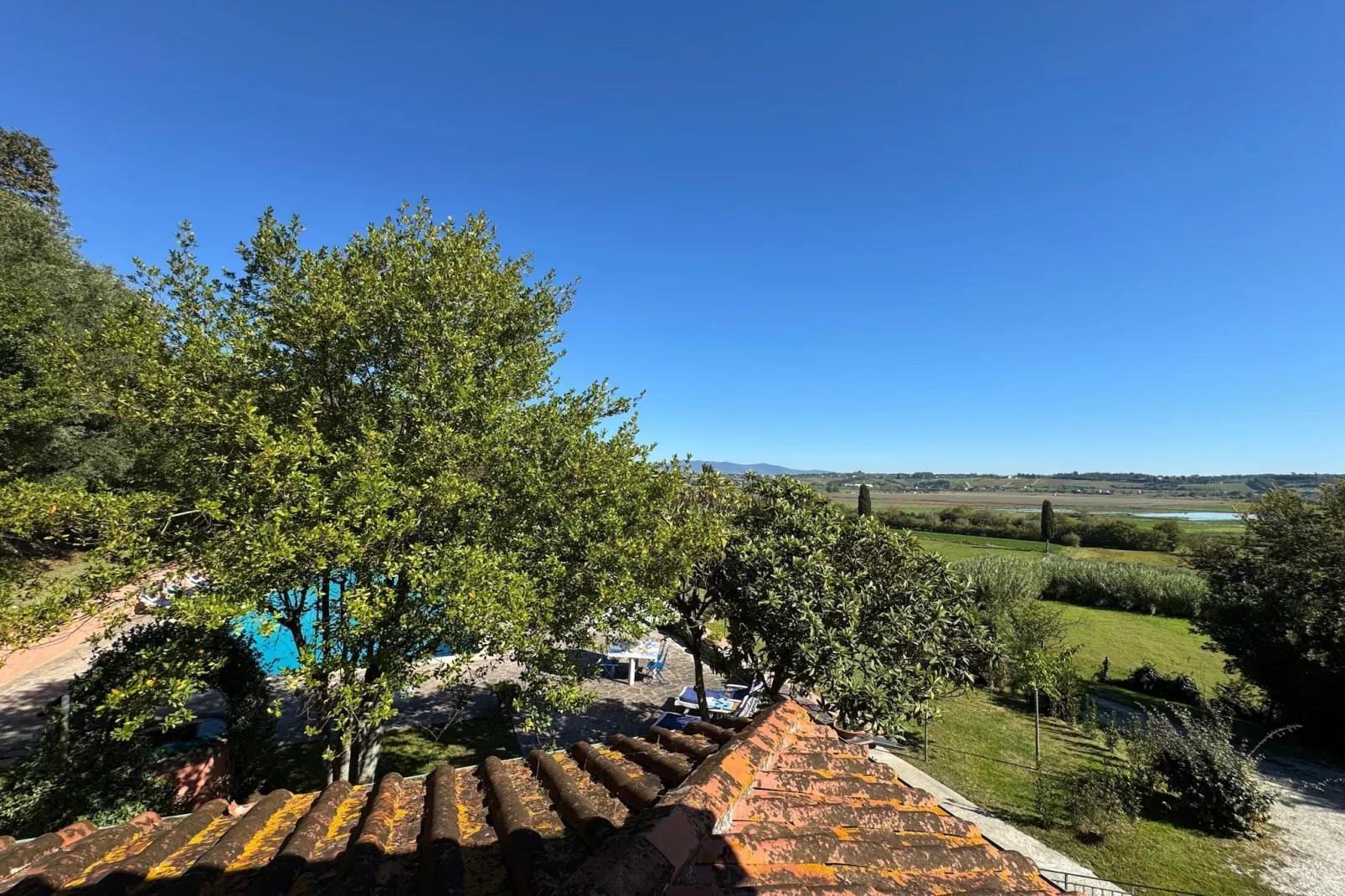 Casa Mia Fucecchio - Aussicht Sommer