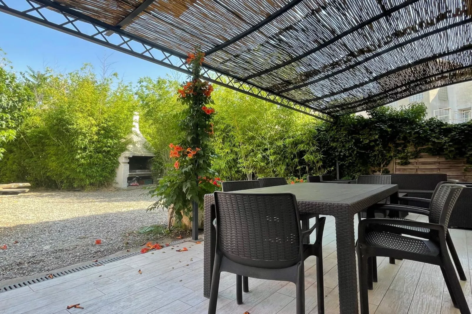 Villa Vignes et Bambous-Terrasse / balcon