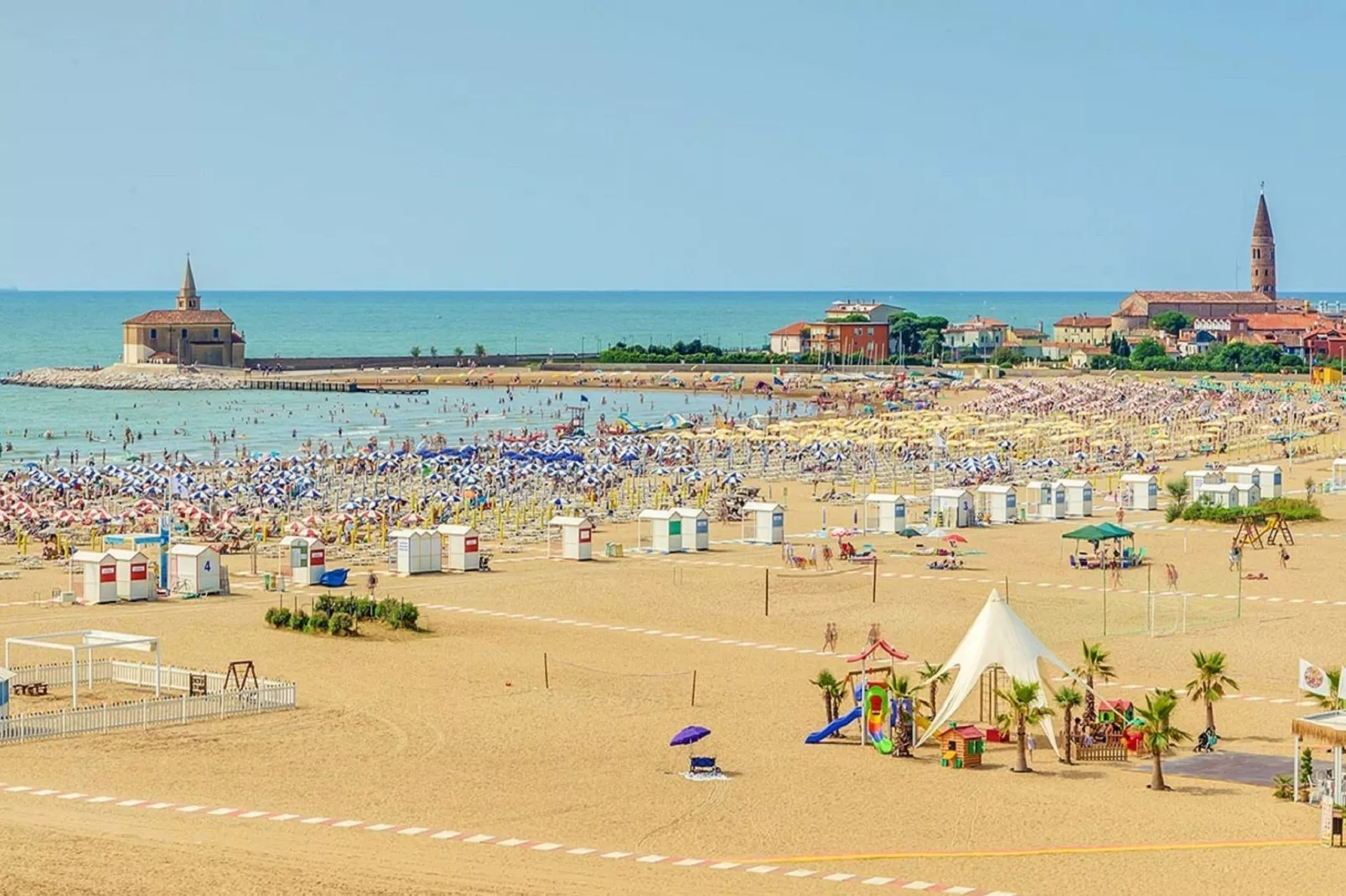 San Marco 128-Gebiete Sommer 1 km