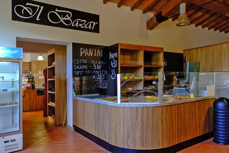 Ferienanlage Poggio all' Agnello Piombino Type Mono balcone -Mono loft connection-Wohnzimmer