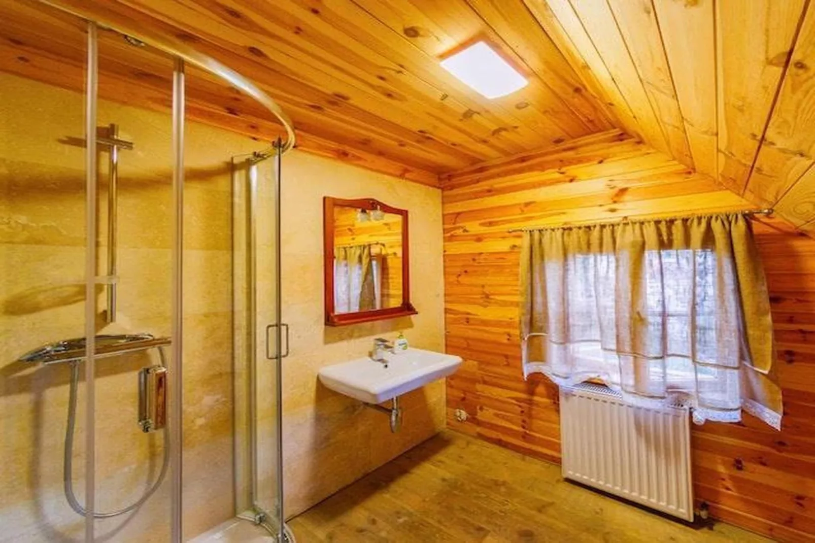 Dom przy drodze Skansen dla 9 osób Bełczna-Salle de bain