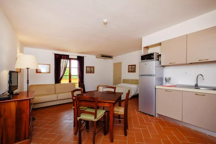 Ferienanlage Poggio all' Agnello Piombino Type Mono balcone -Mono loft connection-Küche