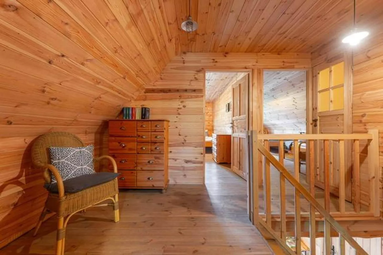 Dom przy drodze Skansen dla 9 osób Bełczna-Intérieur