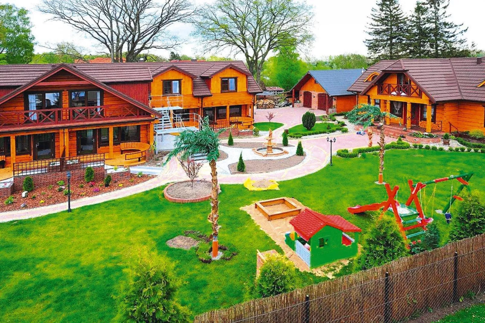 Osada Ustronie Morskie Typ B-Garten Sommer