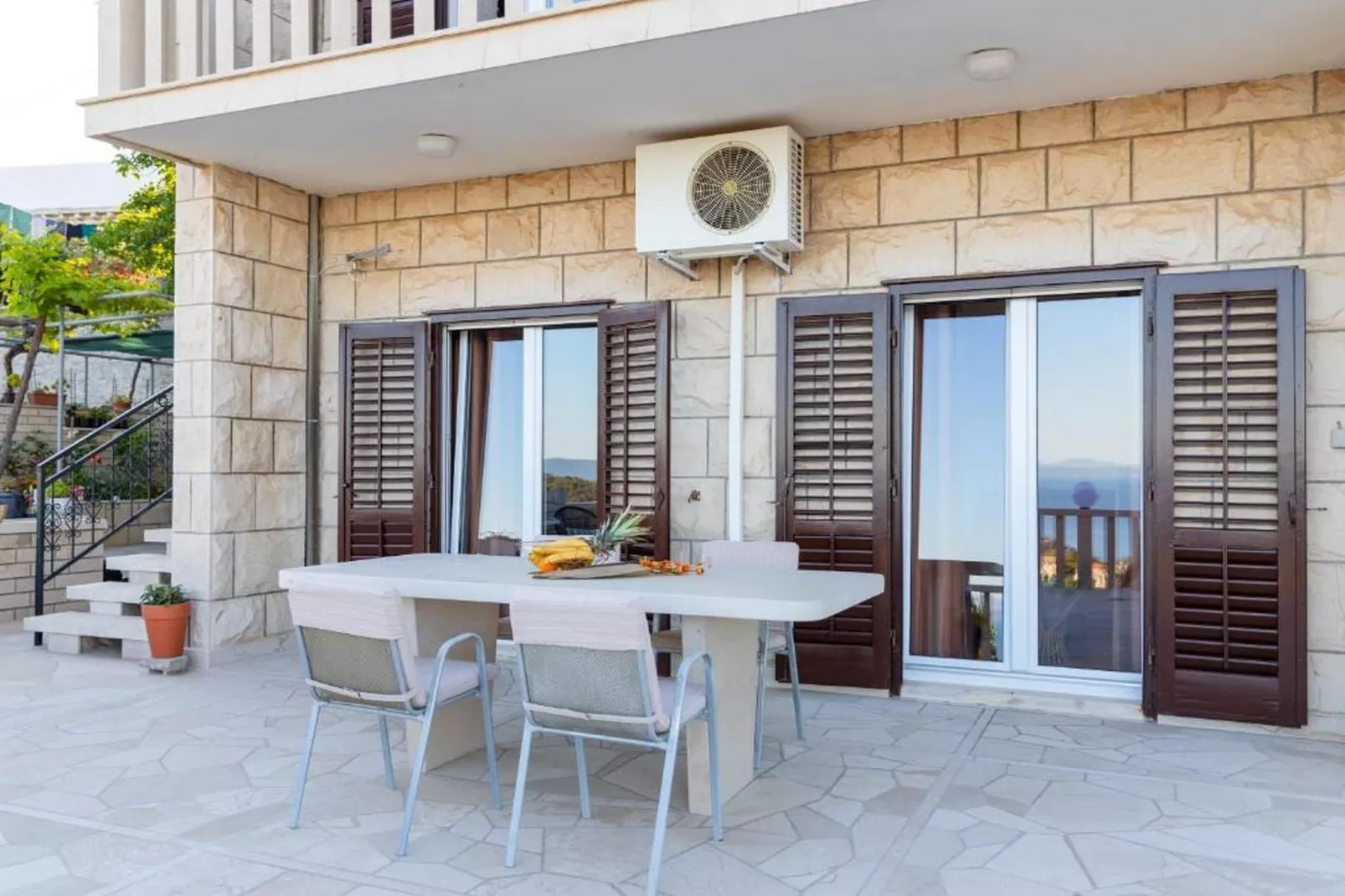 Apartment Villa Andro - Three Bedroom Apartment with Terrace and Sea View-Terrace