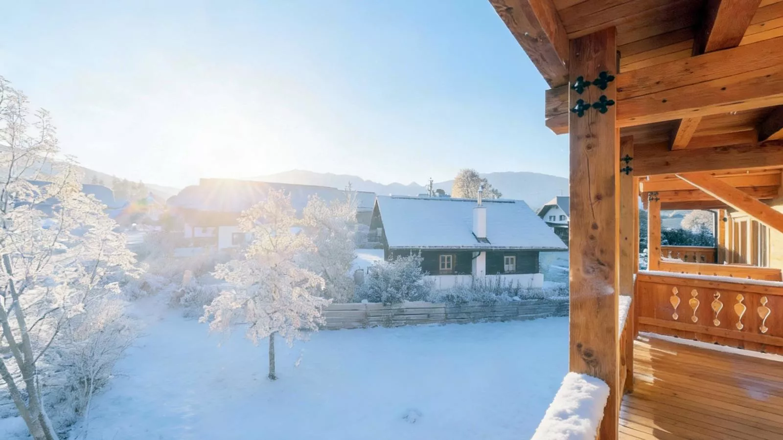 AlmApARTment Mauterndorf Pichl 9-2-Aussicht Winter
