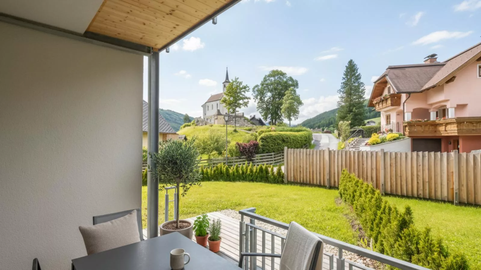 Ski Nature Apartment Lungau Top 2-Terrasse / balcon