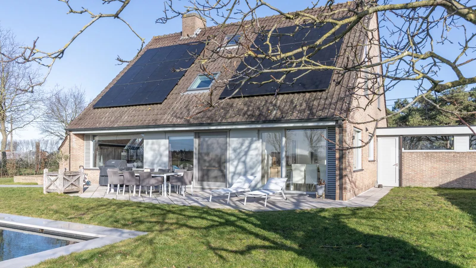 Maison Odille-Außenbereich Winter