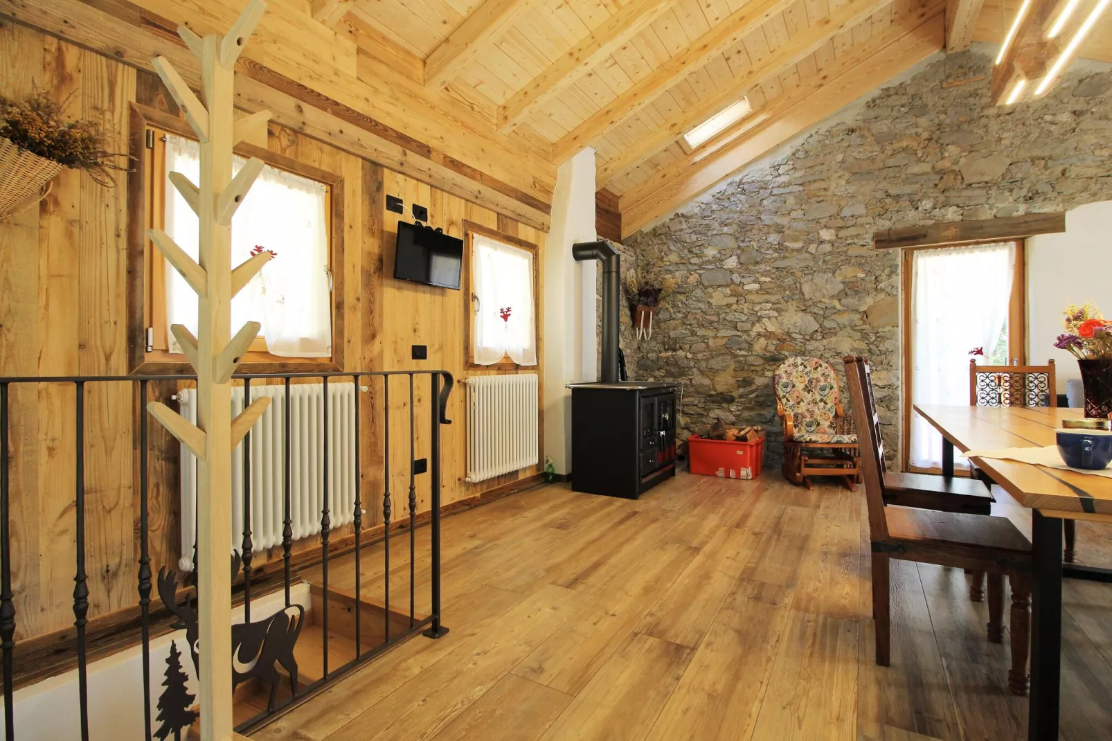 Baita la Ciamorza-Living room