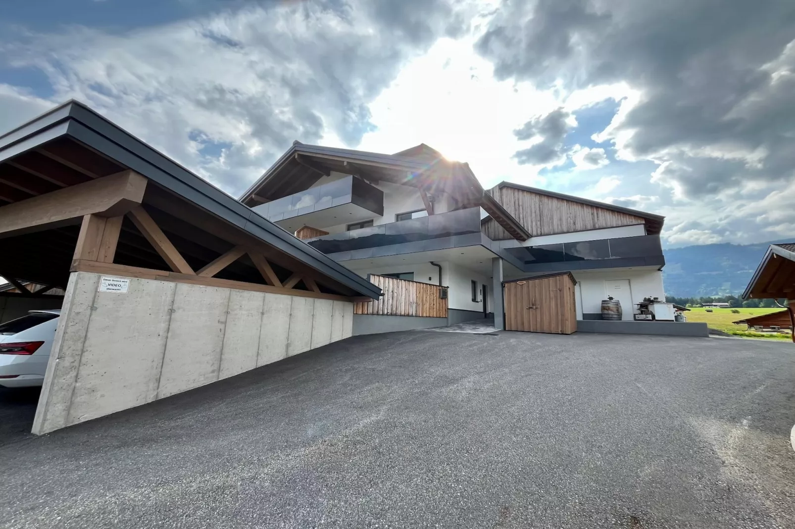 Apartment "Gams-Bartl"-Außenbereich Winter