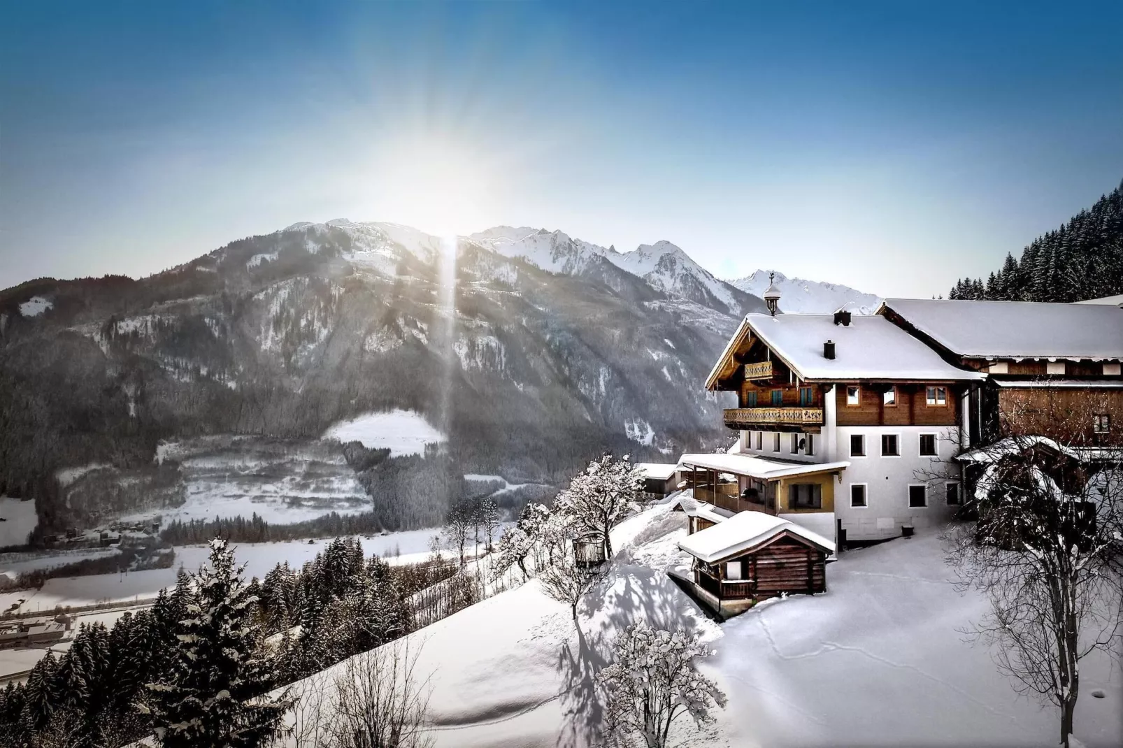 Käferhof Bramberg am Wildkogel-Extérieur hiver